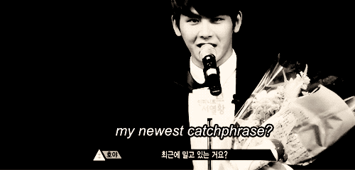  wh: why don’t you show everyone your newest catchphrase?hy: ..my newest catchphrase? 