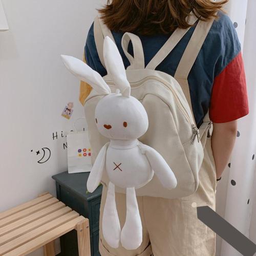 Kawaii Canvas Bunny Backpack starts at $23.90 ✨✨ Lovely, isn&rsquo;t it?