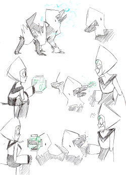 purplethinks:  some mindless doodles of Peridot