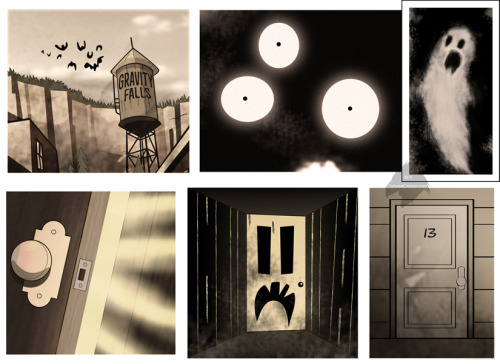 kaokoneko: Evidence photos for Journal #3 - which is now complete! The ghost and floating eyeballs a