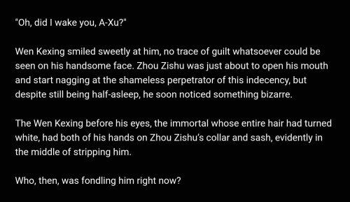 ~ Tonight, Let the Candle Alight ~WenZhou SHL post canon2833 words NSFW, Threesome 1 Zhou Zishu vs 2