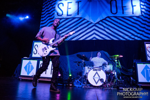 Set It Off at Playstation Theater in NYC on 3/10/17.www.nickkarp.com