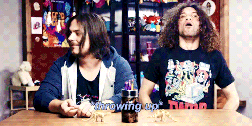 ninjastarbomb:Watch Your Mouth: in which Arin and Suzy are nauseating(ly cute). 