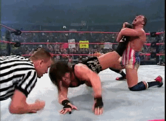 sexbooksandvacations:  kurt angle really was breaking niggas ankles  