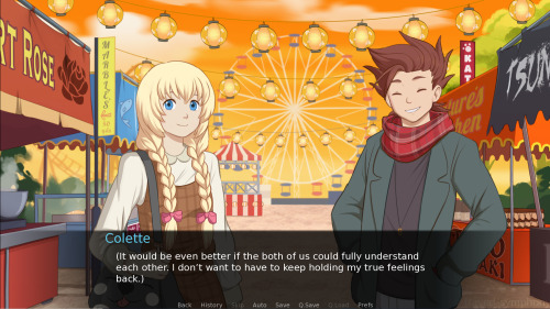 july13th2004: Finally got around to playing the short Colloyd Dating Sim, ‘Eve of the Festival’, whi