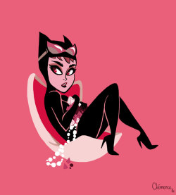 clemenceperrault:  Tiny Catwoman