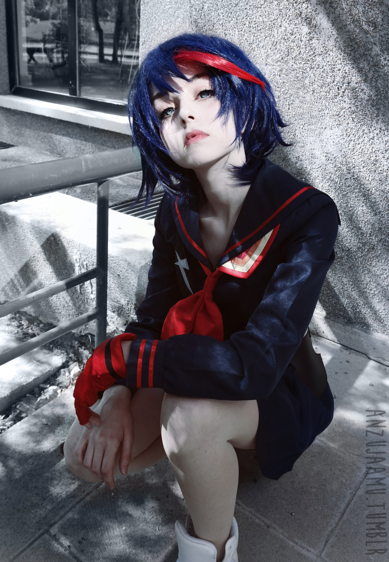 anzujaamu:  My review for this Ryuko Matoi wig&amp;costume is up, finally!Sorry