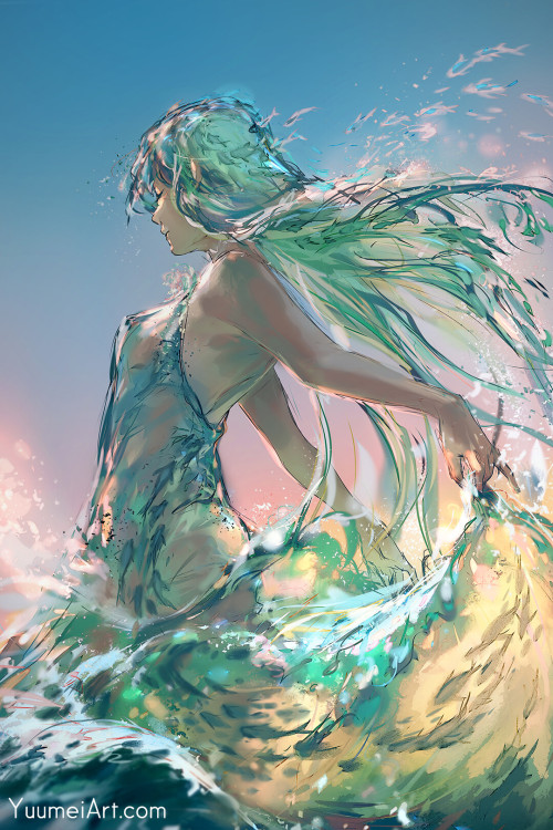 thecollectibles:Art by (Yuumei) Wenqing Yan