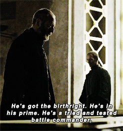 stannisbaratheon:Who’s the real power in King’s Landing? (Tywin Lannister.) How old is Tywin Lannist