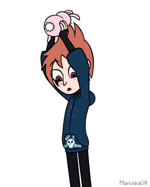 sburbox: marichkaua:  Art trade with @sburbox! I LOVE this humanization of Tom so much! And I’m so e