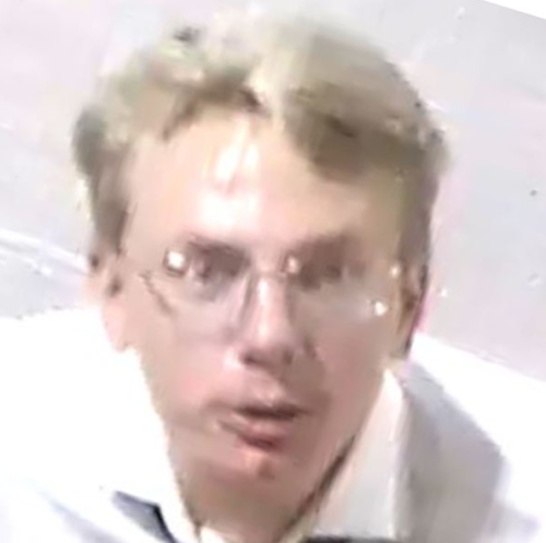 Losing My Mind At This Security Cam Footage Of A Guy That Looks Like Concept Art For The Once In A Lifetime