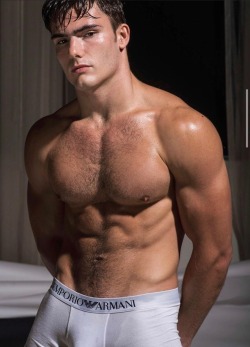 maledollmaker:He is so lovely, I would want to wear him like a suit and be him. Levi is so chiseled and perfect. One day, Levi was working out at the gym when I spotted him. He was lifting weights and he spotted me. I blushed. He asked if I could spot