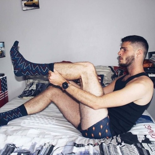 GUYS IN SHORTS & SOCKS