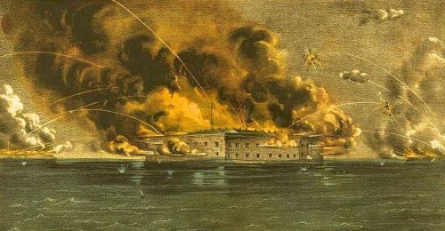 Fun History Fact,There were no casualties suffered during the Battle of Fort Sumter except for two U