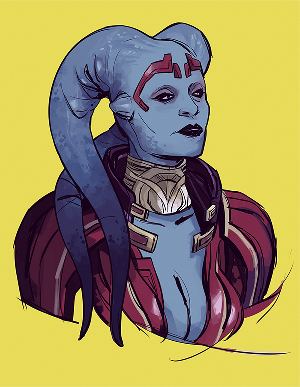 nikolaspascal:  Samara the Twi’lek, why not? 