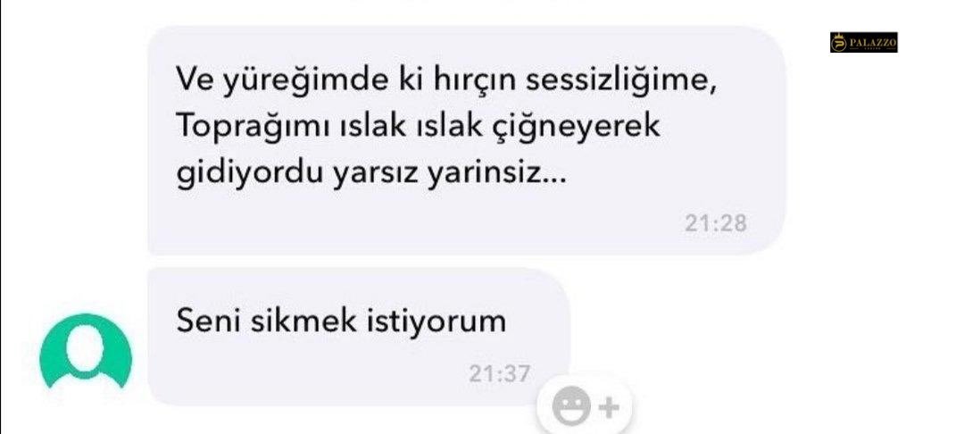 a Ve yüreğimde ki hırçın...