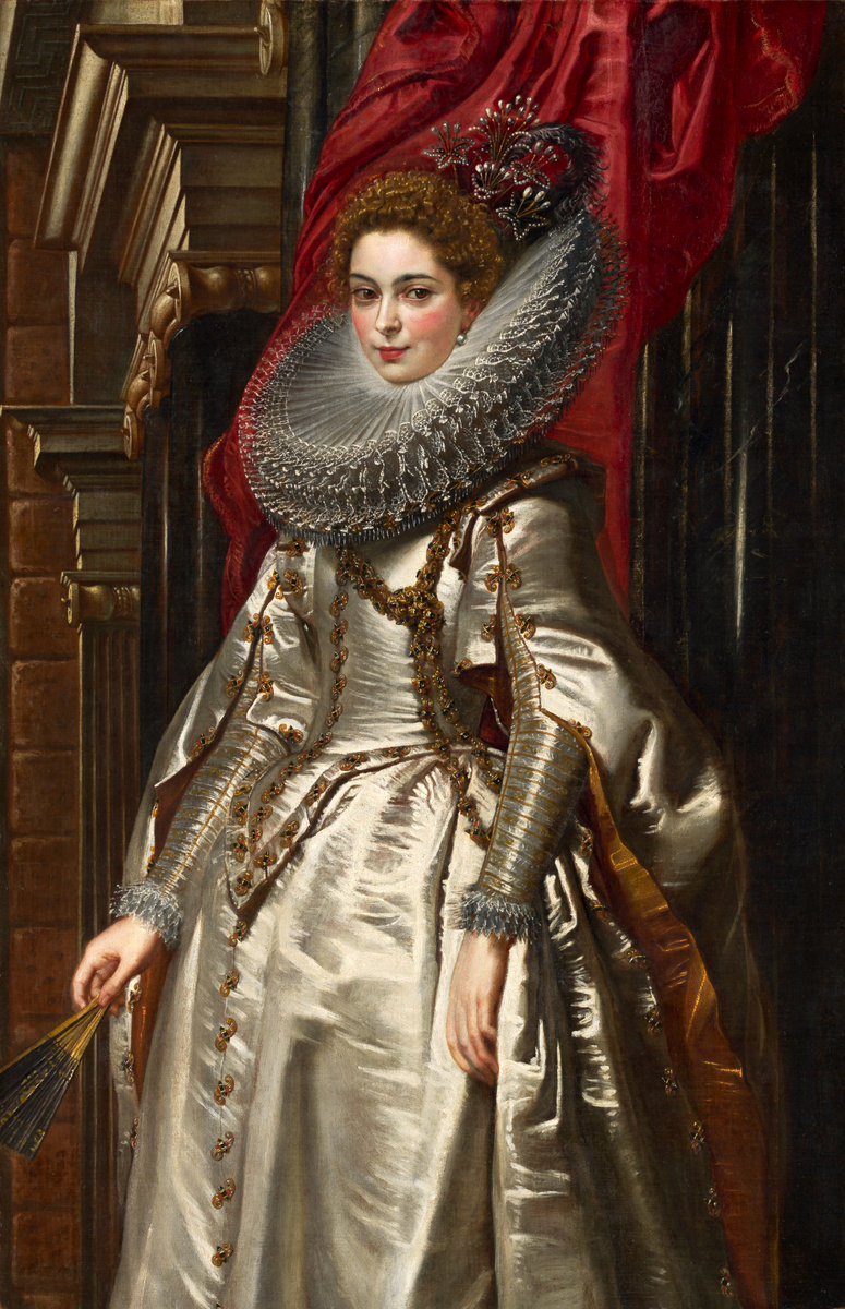 renaissance-art:  Peter Paul Rubens c. 1606Marchesa Brigida Spinola Doria 
