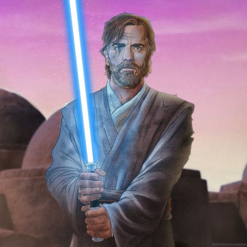 Tried predicting how Obi-Wan is going to look like in the D+ series, based on some set pictures! htt