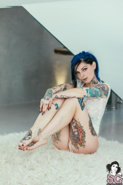 psychotic-riaeaction:&ldquo; White Oleander &rdquo; by Gossip Suicide soon on Suicidegirls.comHOT DAM! &lt; |D&rsquo;&ldquo;&rdquo;&rsquo;