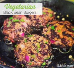 veganinspo:  Black Bean Burgers (Request)
