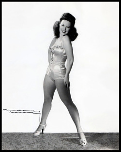 Vera Lovevintage Promo Photo Dated From 1949..