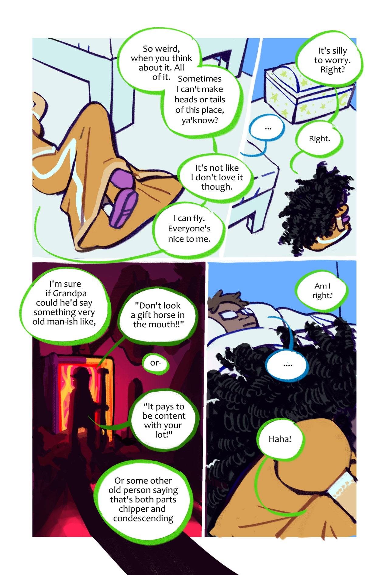 floralmarsupial: Hey guys here’s the comic I did for @betakidzine !!!! It took