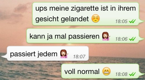 Wir sehen uns in der Hölle und dann reden wir.