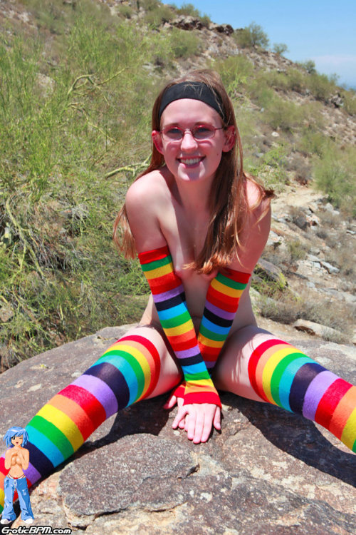  Desert Rainbow Raver - Erotic BPM adult photos