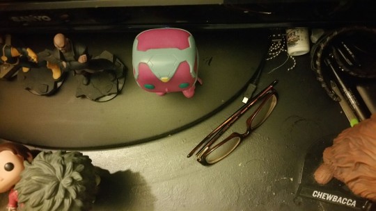 castielcampbell:  castielcampbell:  Everyone that wears glasses knows that panicked feeling  when you wake up and your glasses aren’t exactly where you always put them.   Yeah. Right now I’m wearing a pair of glasses with one ear piece.   And it doesn’t