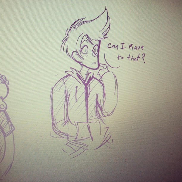squidbiscuit:  Doodled Sour Cream too… 