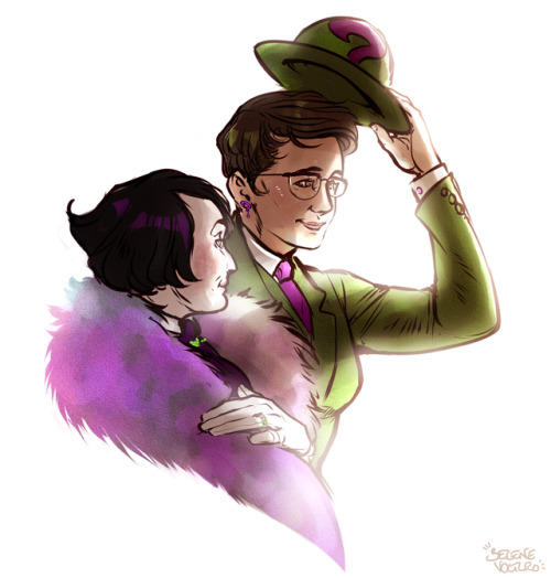 Nygmobblepot Week 2019 Day 3: AU/Crossover