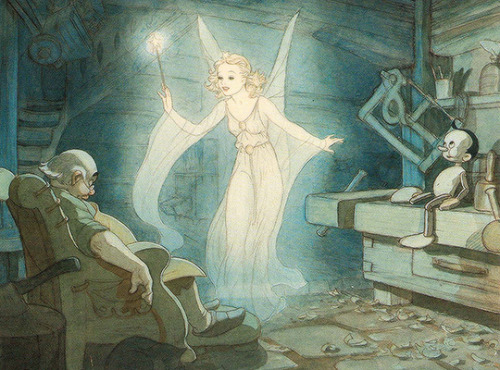 thewaltcrew:Concept art for Pinocchio by Gustaf Tenggrenphoto sources in captions