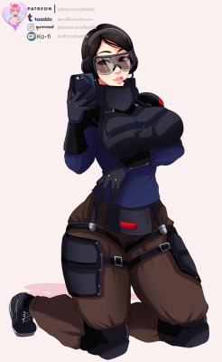 Finished patreon commission of Ying from Rainbow Six Siege for Chesire, watch out for her hacks.All versions up on my Patreon and in Gumroad!Versions included:- Hi-Res- Bikini- E-Sport (Penta Sports)- Nude- Lingerie- Latex (Bunny)- Special (China Dress)-