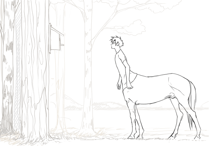 hubedihubbe:  Aerick regrets disturbing birbs–animation by me hohooh it’s a bit