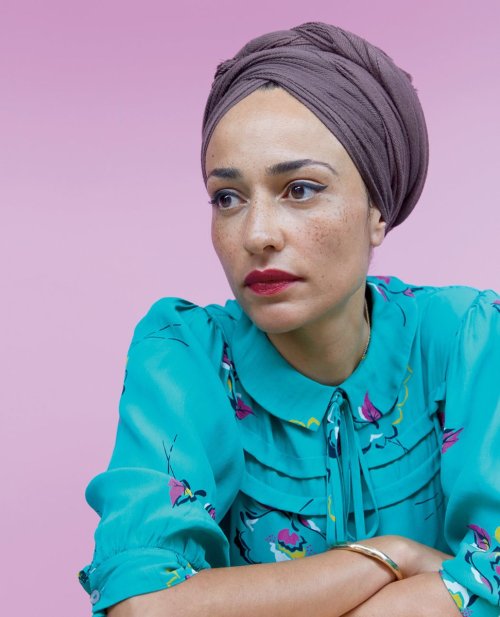 thehappyscavenger: Zadie Smith photographed by Jackie Nickerson.