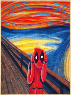 herochan:  Deadpool “The Scream” MashupCreated