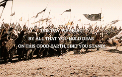 elveinking:   This day we fight!  for gunnoises 