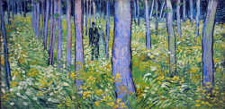 lonequixote:  Undergrowth with Two Figures by Vincent van Gogh (via @lonequixote) 