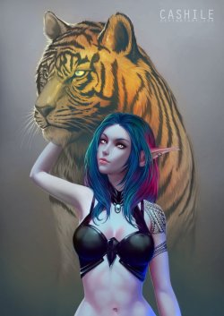 angelfantasy:  Tiger