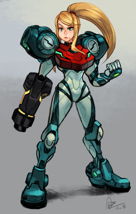 o-8:  Had to try out the Metroid Dread version of Samus.I appreciate the Fusion-esque straps and gar