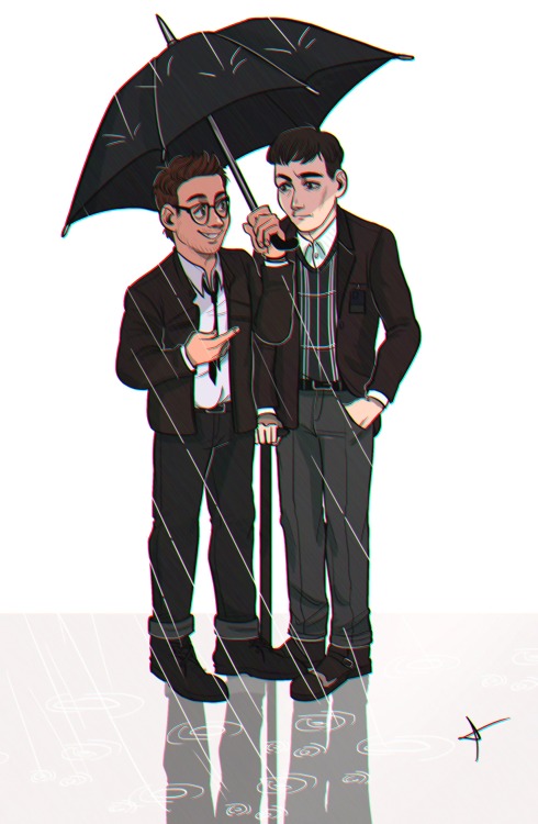 ahousset: Welp, here it is some Newmann under the rain for @ciscordian I’ve been thinking