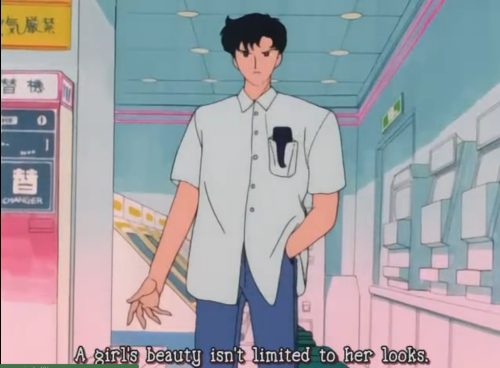 lochnessmonster: proto feminist mamoru schooling usagi about her shallow worldviews