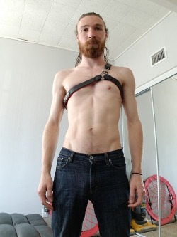 Justcharleshere:nothing Makes Me Feel Quite Like Wearing This Harness Does. It’s