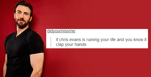 XXX tsundereslasher:  Chris Evans: a summary photo