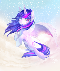 theponyartcollection:  Fate. by *ErinLiona 