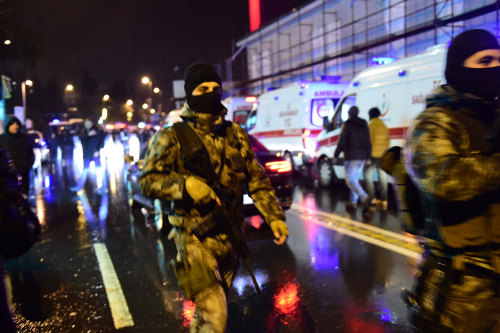 yahoonewsphotos: Dozens dead in New Year’s Eve nightclub attack in Istanbul, Turkey An assaila