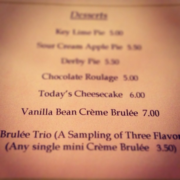 My favorite dessert. (at Fox Valley Restaurant)