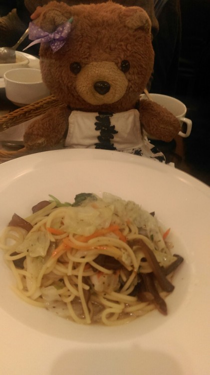 taiwan teddy eating veggie