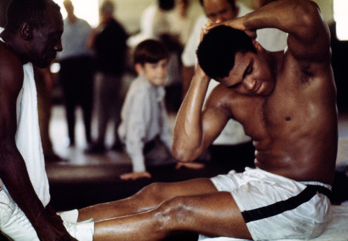 africansouljah: Thomas HoepkerUSA. Miami, Florida. 1970. Muhammad ALI training at Chris Dundee&rsquo