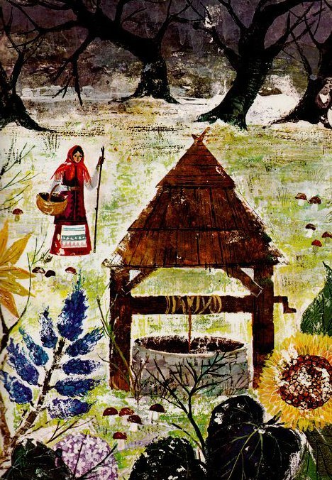 russian-style:  Krystyna Turska - Illustrations to Russians Fairy Tales.